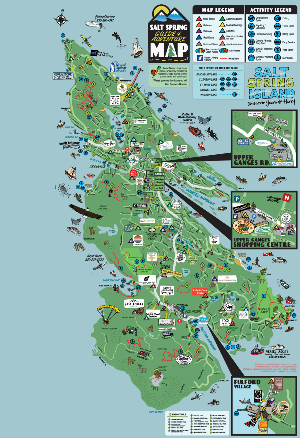 salt spring info Ganges Marina